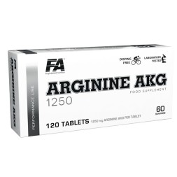 Донаторы оксида азота для пампинга Fitness Authority Arginine AKG 1250  (120 таб)
