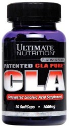 Жирные кислоты (Омега жиры) Ultimate Nutrition CLA 1000 мг  (90 капс)