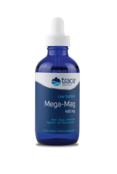 Минералы Trace Minerals Mega-Mag 400 mg Liquid   (118ml.)