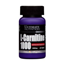 Спортивное питание Ultimate Nutrition L-Carnitine 1000 мг  (30 таб)