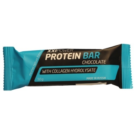 Универсальные протеиновые батончики XXI Power Protein Bar with Collagen  (40 гр.)