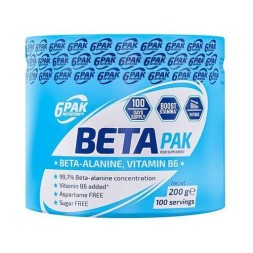 Спортивное питание 6PAK Nutrition Beta Pak  (200 г)