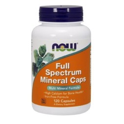 Комплексы витаминов и минералов NOW Full Spectrum Mineral Caps  (120 vcaps)
