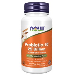 Препараты для пищеварения NOW Probiotic  (120 vcaps)