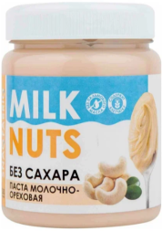 Диетические пасты SNAQ FABRIQ паста Milk Nuts   (250 гр.)