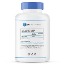 Спортивное питание SNT Acetyl-L-Carnitine 500mg   (180 vcaps)