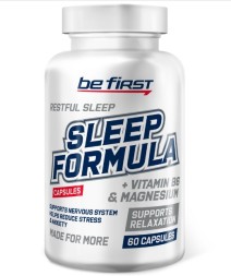 БАДы для мужчин и женщин Be First Sleep Formula   (60 капс)