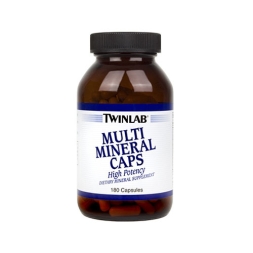 Минеральные комплексы Twinlab Multi Mineral Caps  (180 капс)