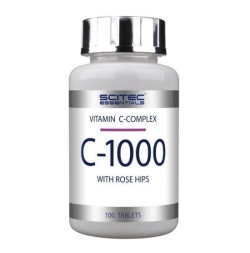 Комплексы витаминов и минералов Scitec C-1000  (100 капс)