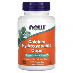 Комплексы витаминов и минералов NOW Calcium Hydroxyapatite   (120 капс)