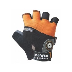 Женские перчатки для фитнеса Power System PS-2900 перчатки   (оранжевый)