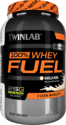 Товары для здоровья, спорта и фитнеса Twinlab Whey Protein Fuel  (908 г)