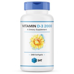 Отдельные витамины SNT Vitamin D3 2 000 IU   (240 softgels)